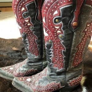 Corral Studded Rocker Boots